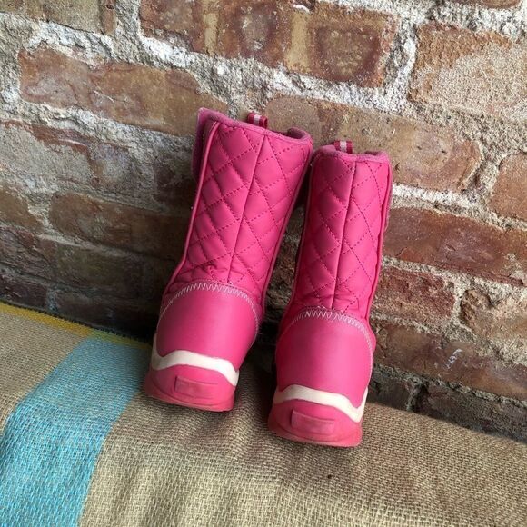 Girls Pink winter snowboots - Picture 4 of 9